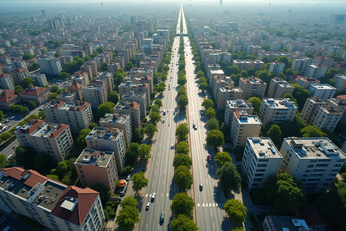 parcelle urbanisée